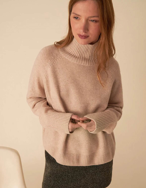 Aramis roll neck jumper by Des Petits Hauts