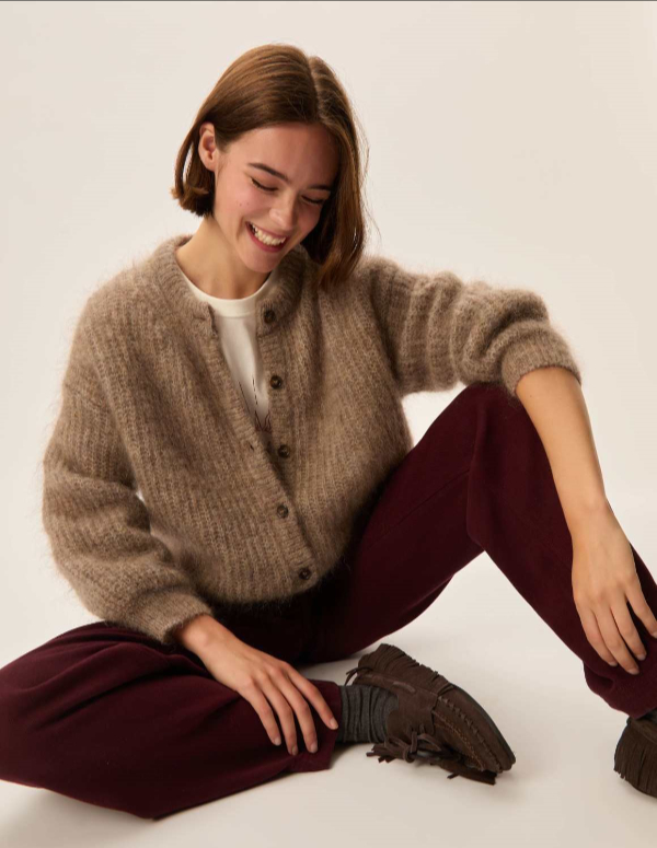 Alma cardigan by Des Petits Haut