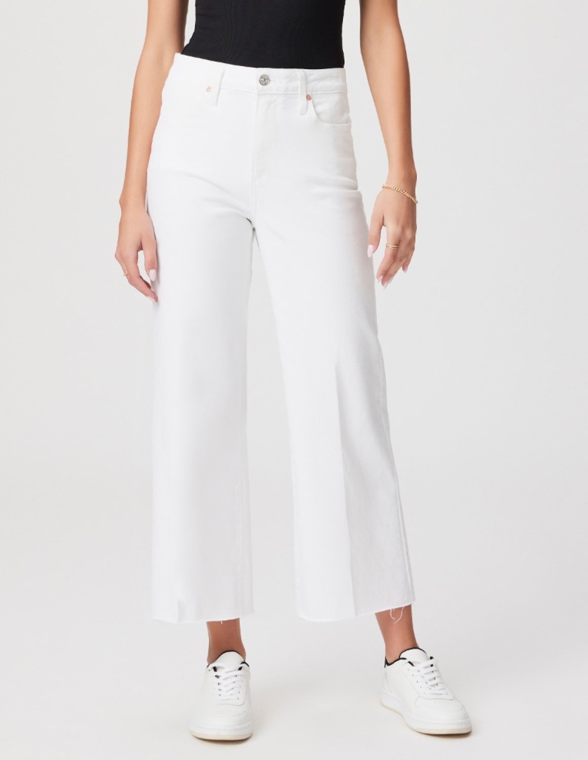 Anessa jeans in white by Paige jeans