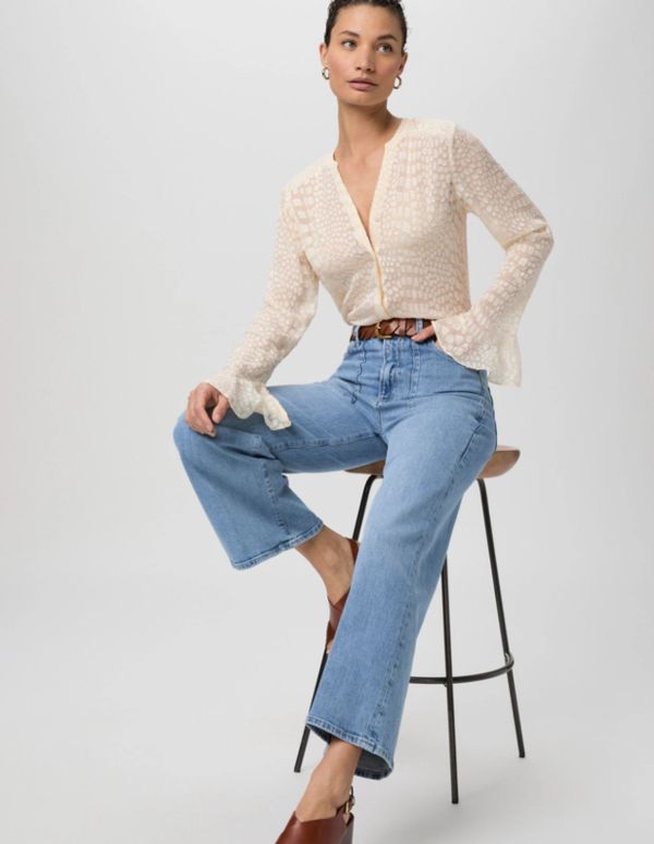 Anessa patch pockets jean by Paige