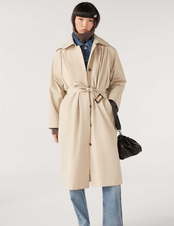 Kaan trench coat by ba&sh