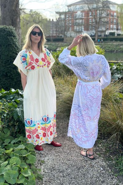 Monica dress and Alba Dress by Sacrécoeur 