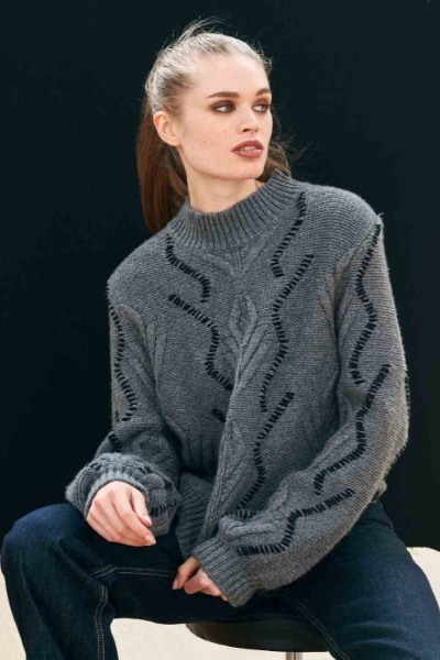 Cable turtle jumper by Jumper 1234