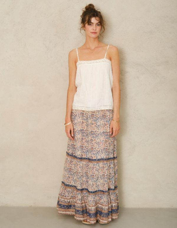 Cass maxi skirt by M.A.B.E.