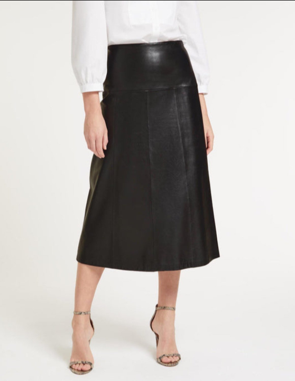 Tiana leather skirt by Cefinn
