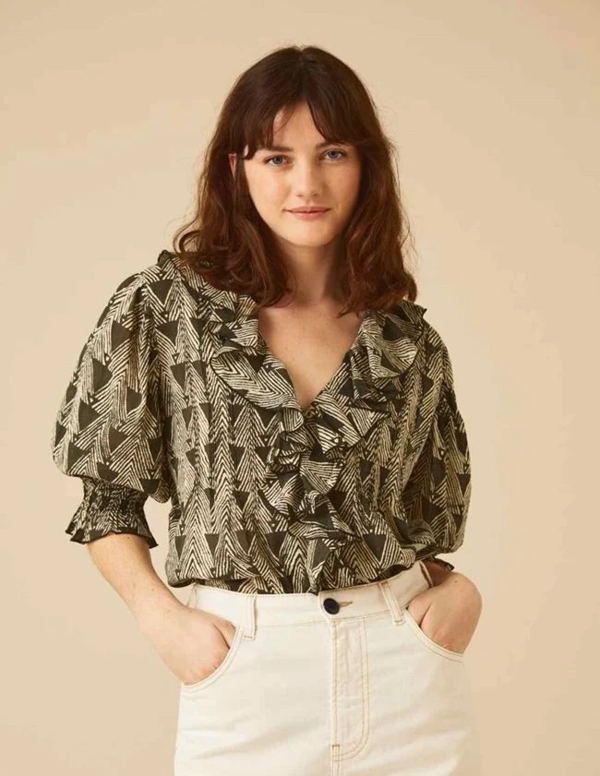 Chunda blouse by Leon & Harper