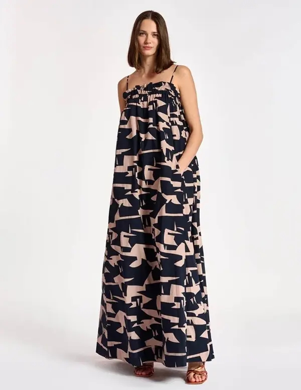 Bokchoy maxi dress by Essential Antwerp