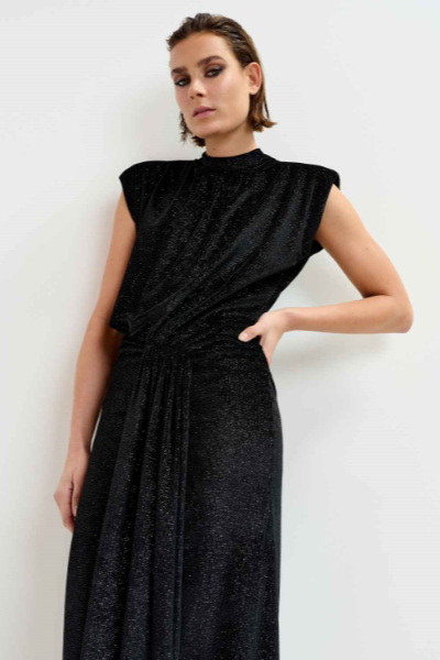 Inche velvet dress by Essentiel Antwerp