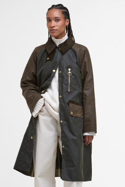 Evette wax jacket by Barbour