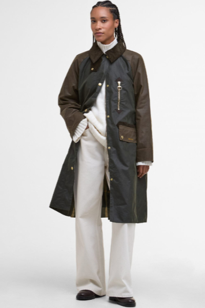 Evette wax jacket by Barbour