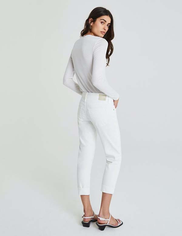 Ex - Boyfriend Slim - white jeans by AG