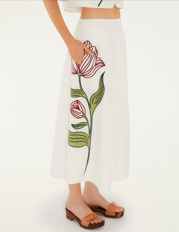 sample Flower skirt by Farm Rio