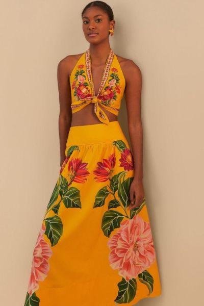 Spring Awakening skirt by Farm Rio