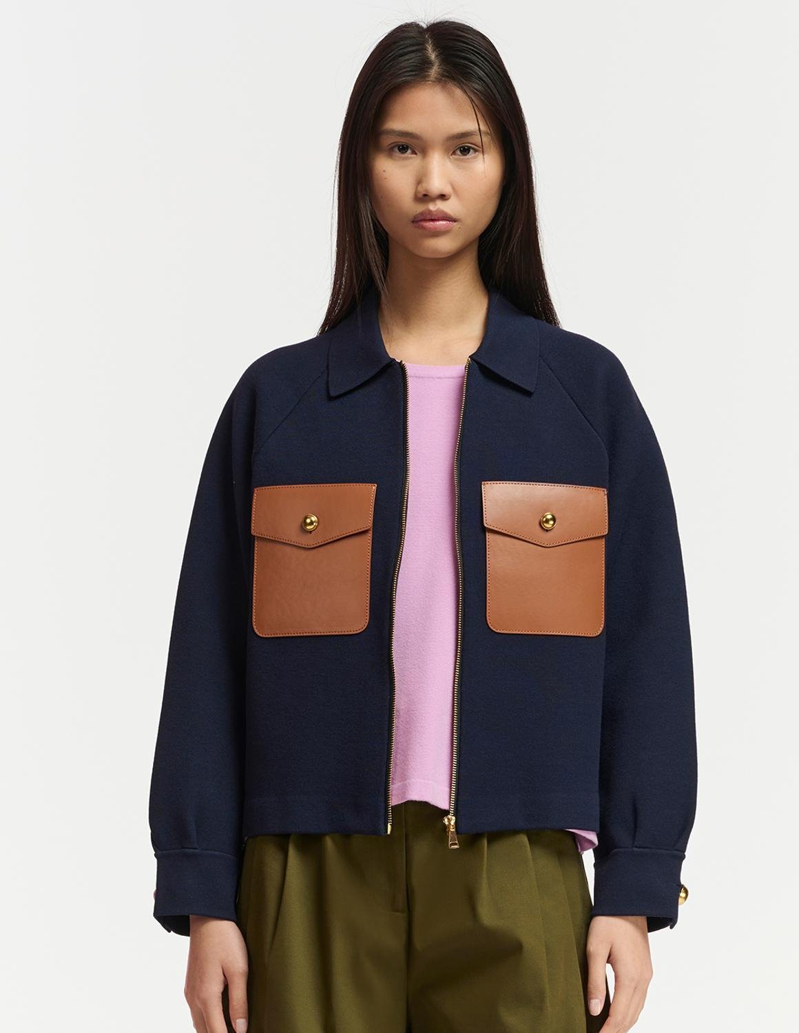 Feather jacket by Essentiel Antwerp
