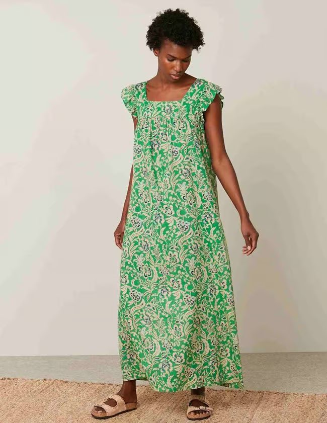 Roma Dress in green from Hartford