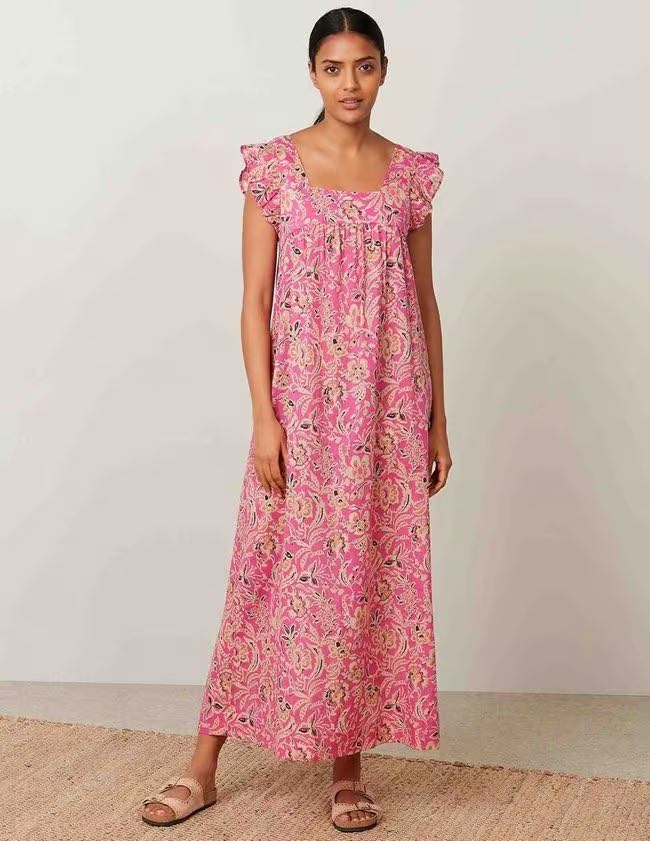 Roma Dress in Pink by Hartford