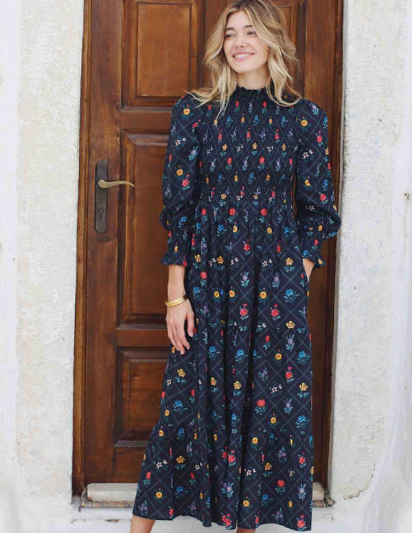 High Isabel Dress by Pink City Prints