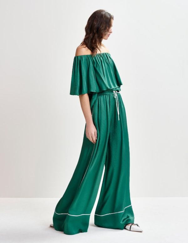 Hontgomery wide leg trousers by Essentiel Antwerp