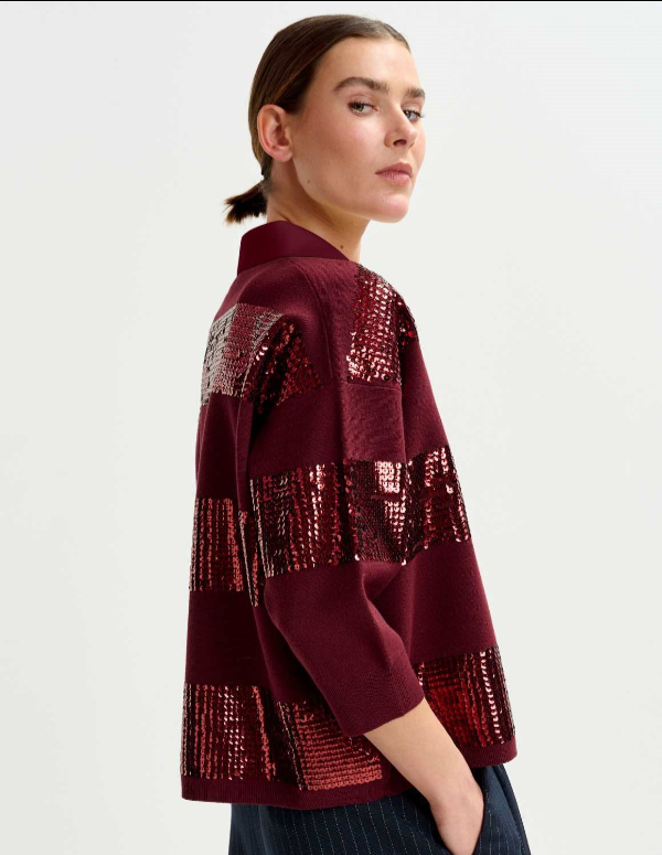 Illuminati shirt (mauve) by Essentiel Antwerp