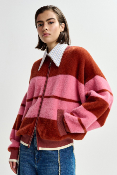 Jicama striped jacket from Essentiel Antwerp