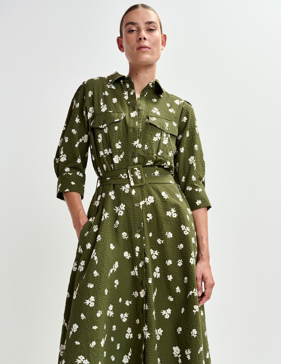 Jizo shirt dress by Essentiel Antwerp