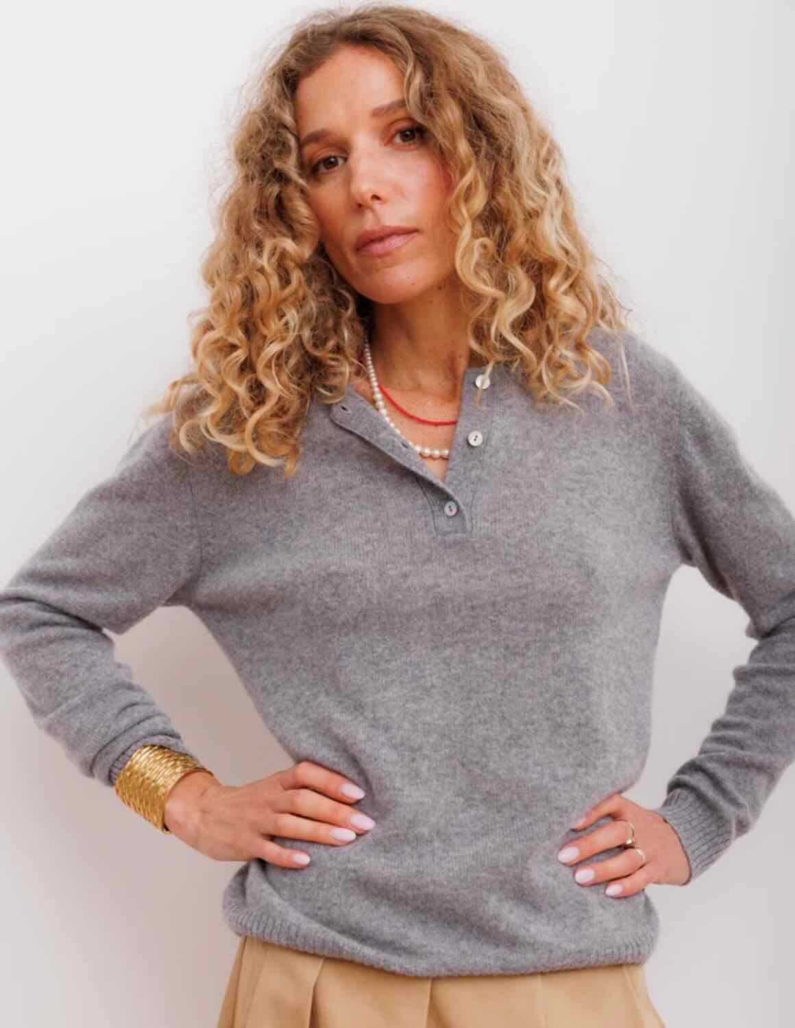 Kassandra polo jumper by Beta Studios