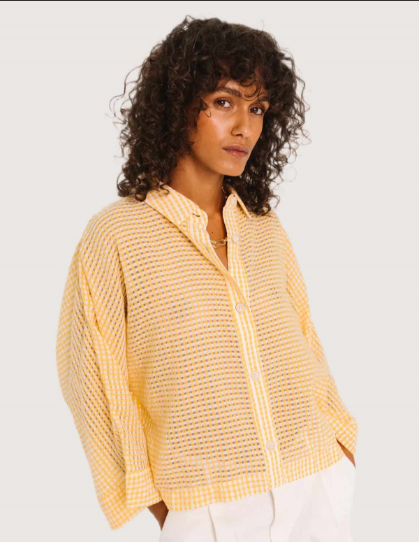 sample Laelia giallo shirt by Sacrécoeur