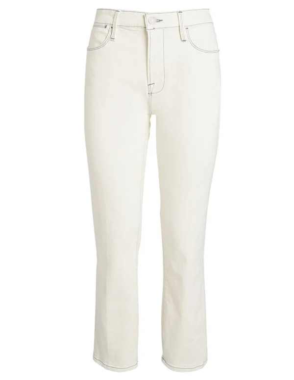 Le High Jeans in white by Frame