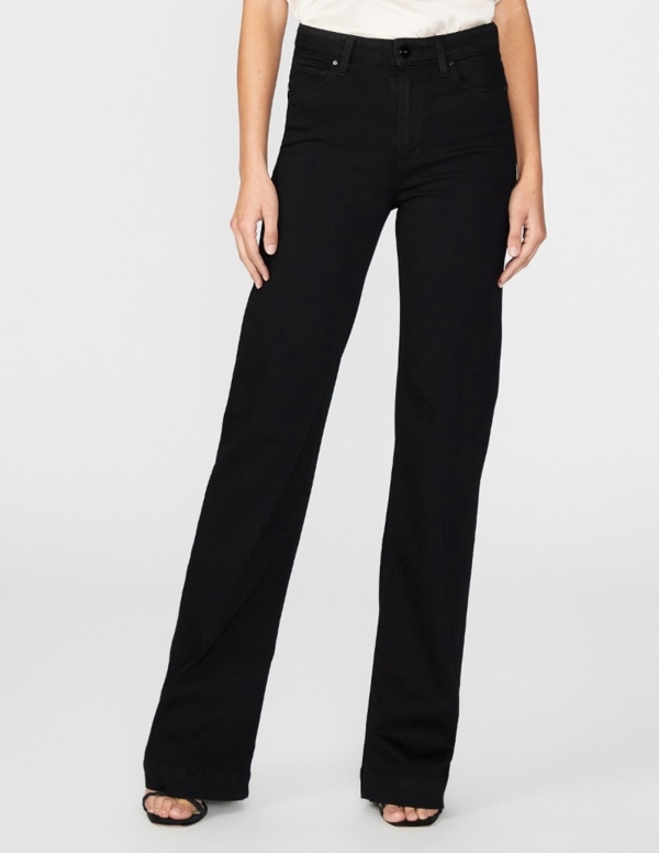 Leenah jeans in black by Paige Jeans