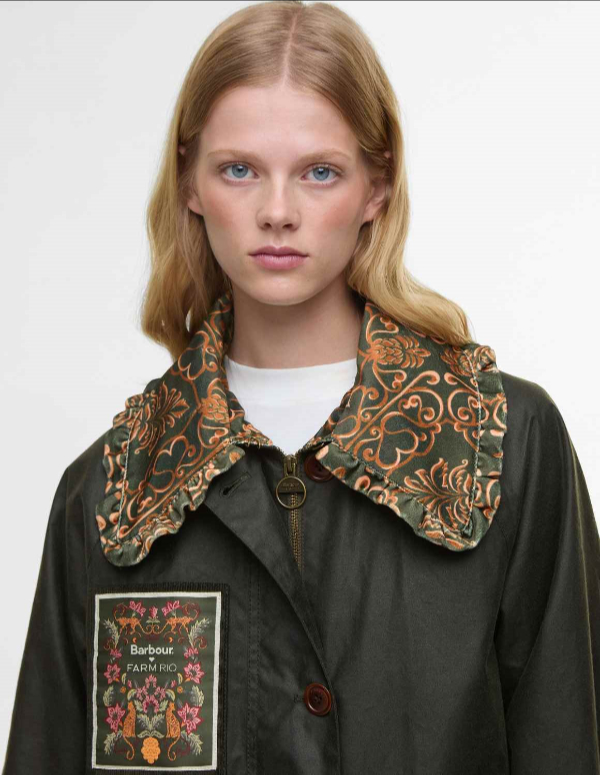 Maria-Clara wax jacket by Barbour