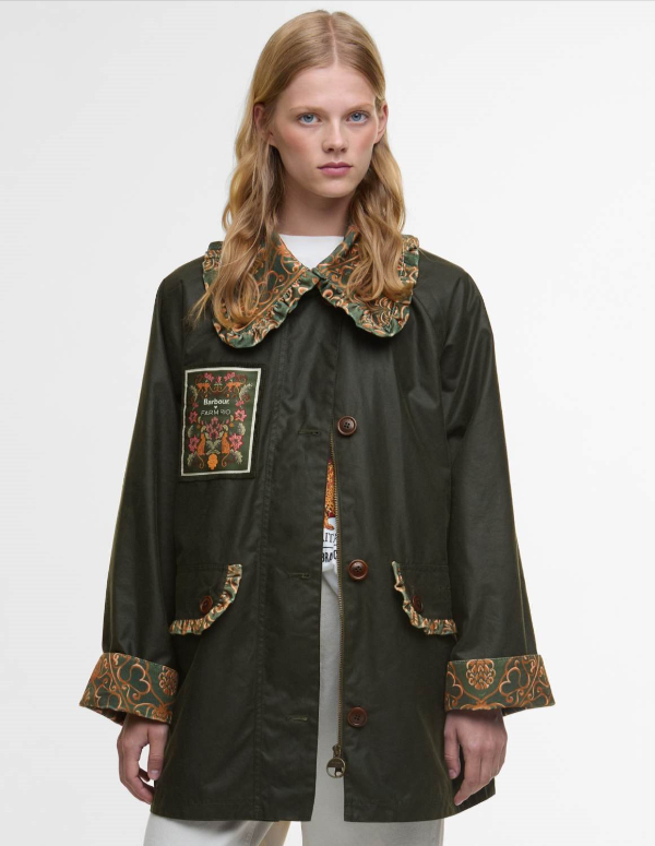sample Maria-Clara wax jacket by Barbour