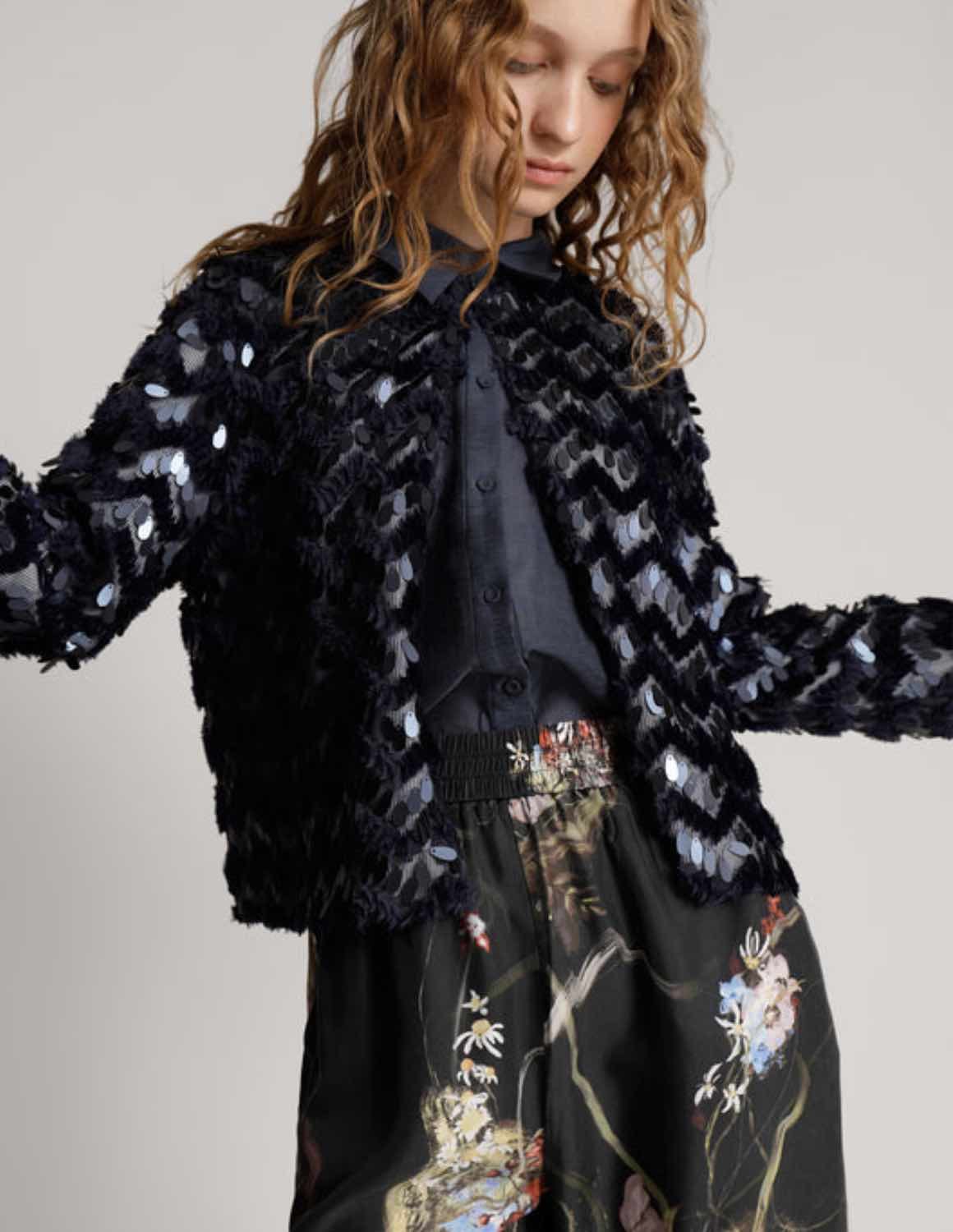 Moolinu jacket navy by MUNTHE