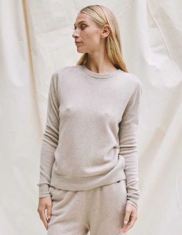 O-Neck cashmere jumper by Beta Studios