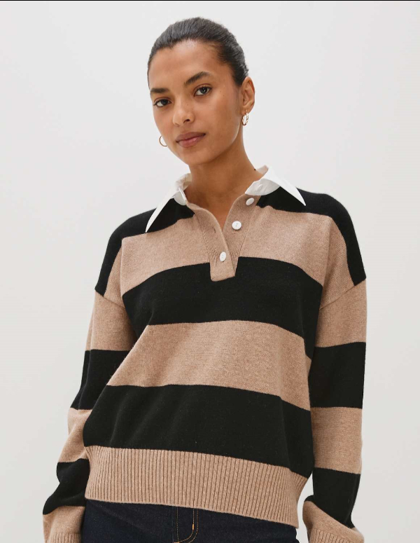 Paxton stripe jumper by Rails