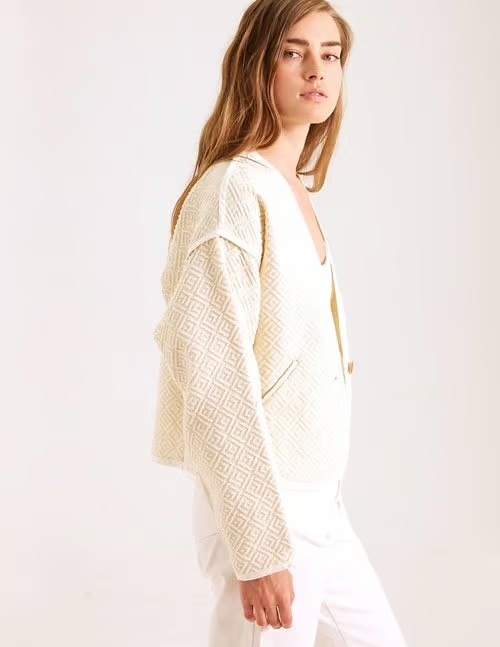 Sacrecoeur Daria Jacket in Cream