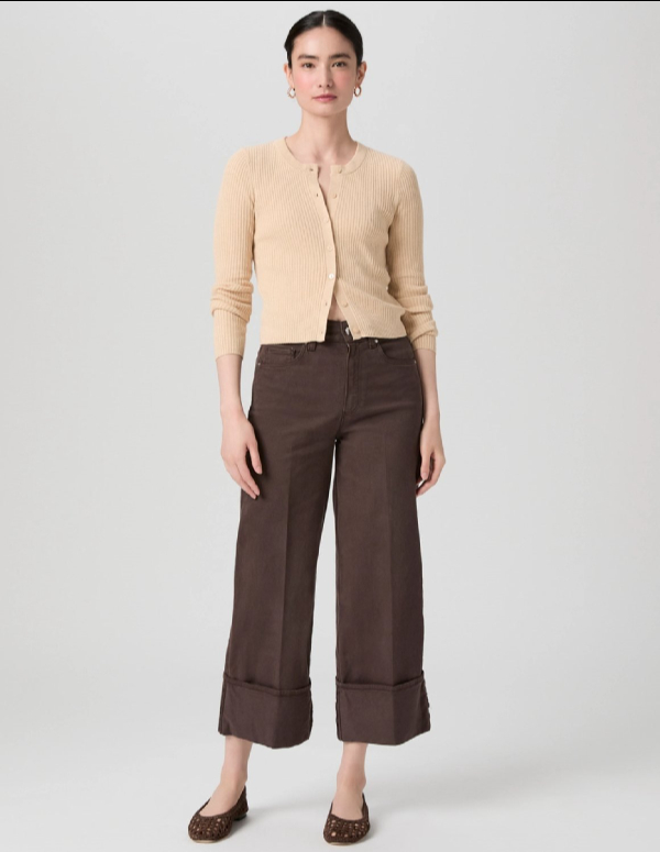 Sasha ankle cuff jean by Paige