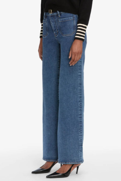 Le Slim Palazzo pocket jeans by Frame