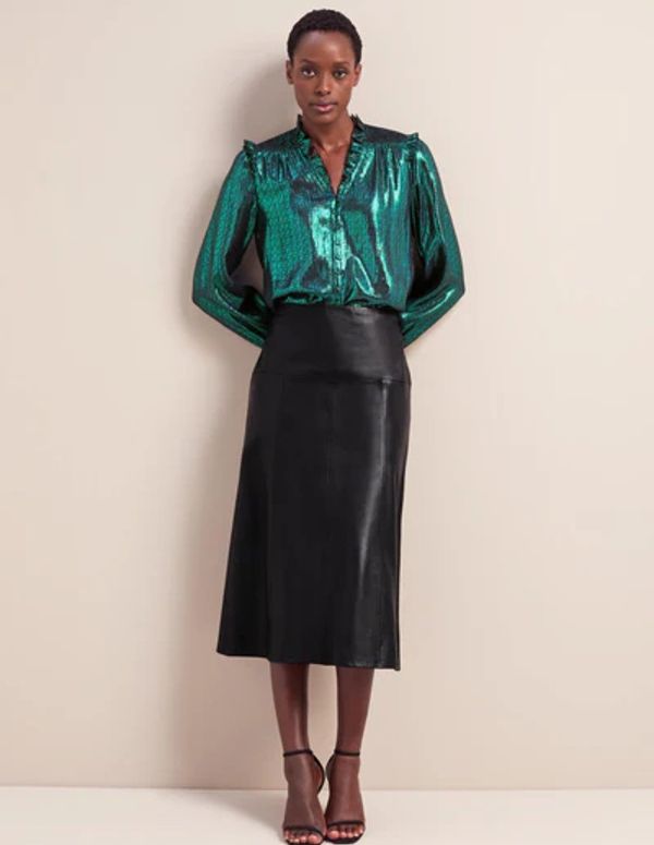 Stella metallic shirt by Cefinn