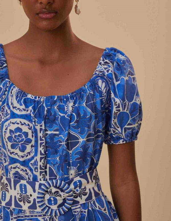Tile dream dress by Farm Rio