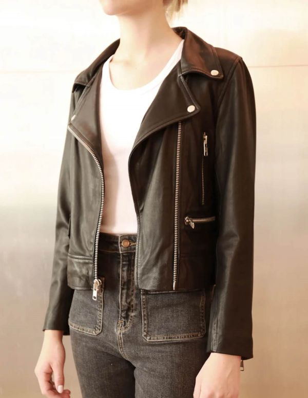 Tina leather jacket by Studio Kin