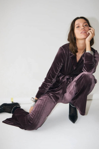 Velvet suit by Lollys Laundry