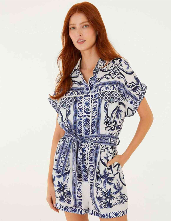 sample Wonderful city romper by Farm Rio