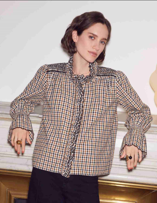 Yasmina blouse by Feeka