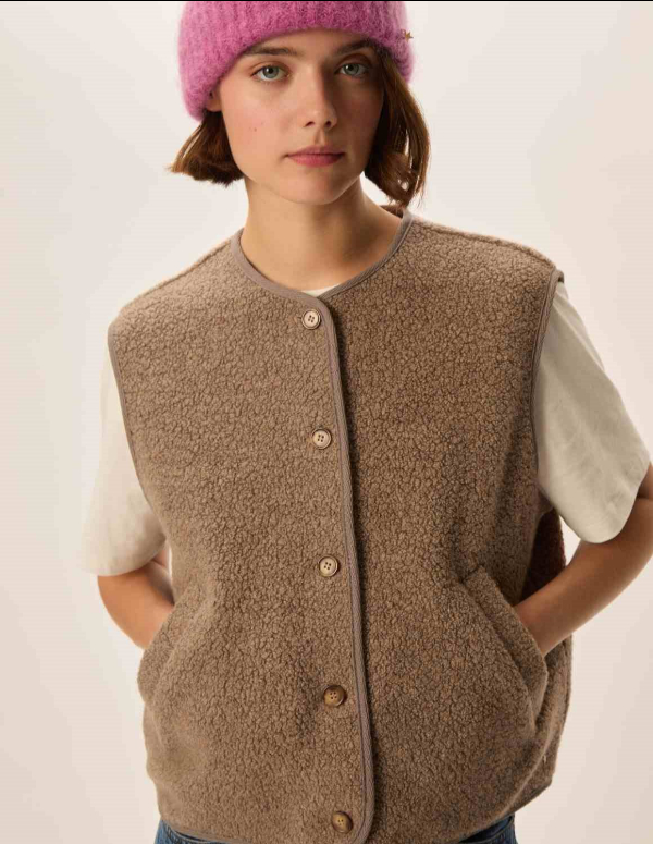 Zlata gilet by Des Petits Hauts