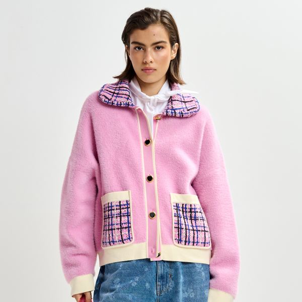 Fuzzy knit