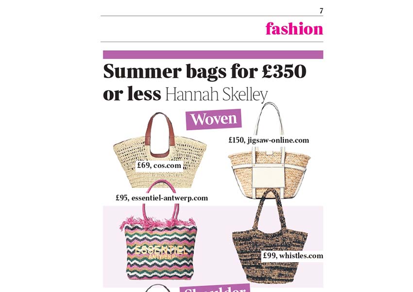Dimal printed bag from Essentiel Antwerp