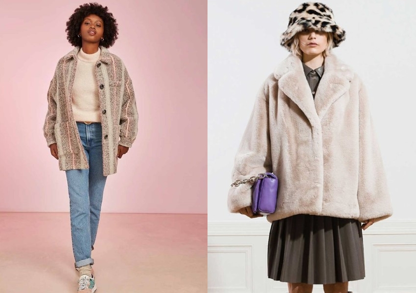 Nana shacket and Savannah jacket from Feather & Stitch