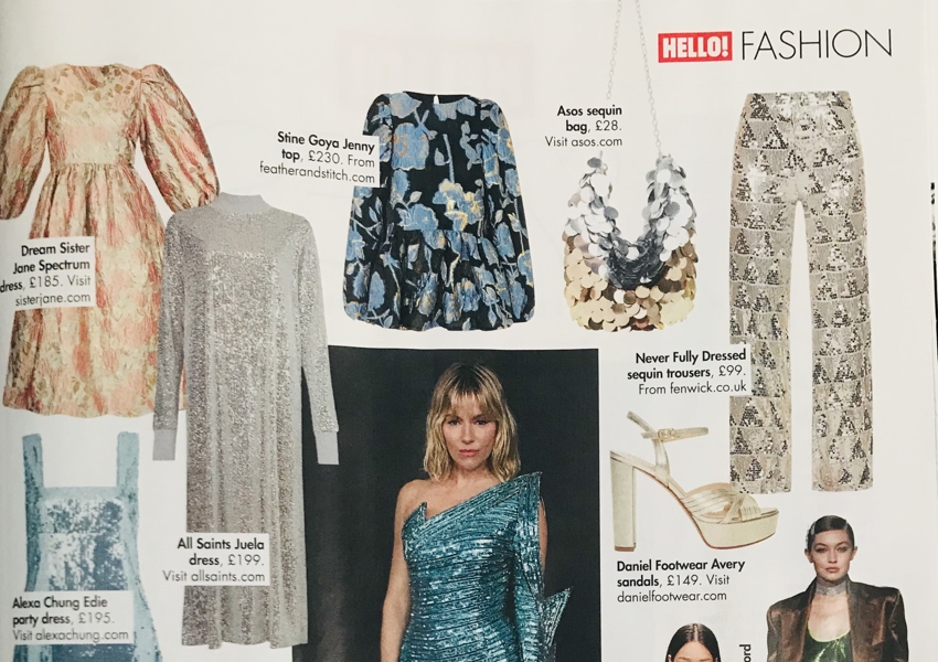Stine Goya Jenny top in Hello magazine