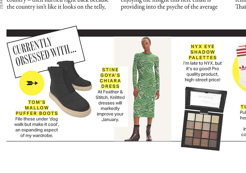 Stine Goya Chiara dress in Grazia