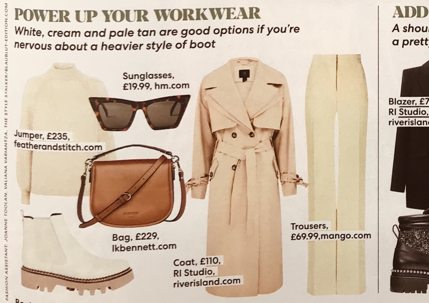 Cosette Jumper featured in You Magazine